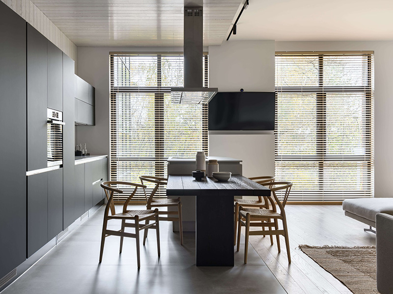 黃山市黃山區(qū)146平別墅裝修設(shè)計(jì)-吧臺設(shè)計(jì)