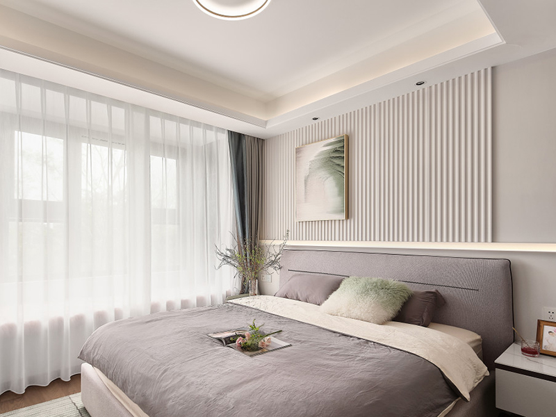 鄭州市二七區(qū)現(xiàn)代風格裝修設(shè)計-臥室設(shè)計