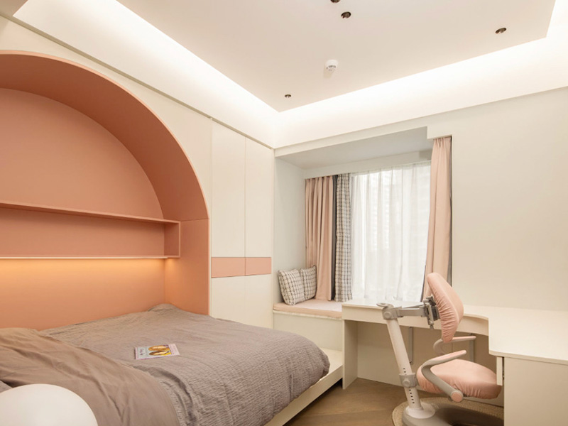 南京市建鄴區(qū)臥室墻面乳膠漆粉刷-臥室設計